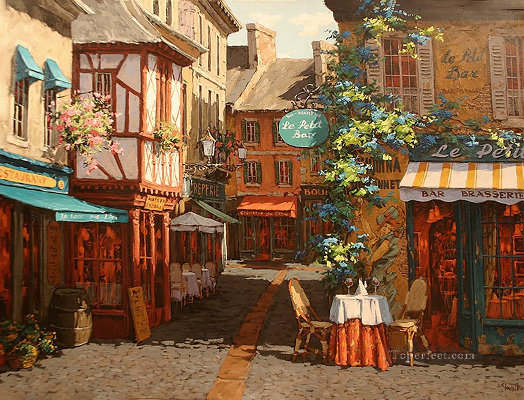 Sunny Day in Brittany shops Oil Paintings